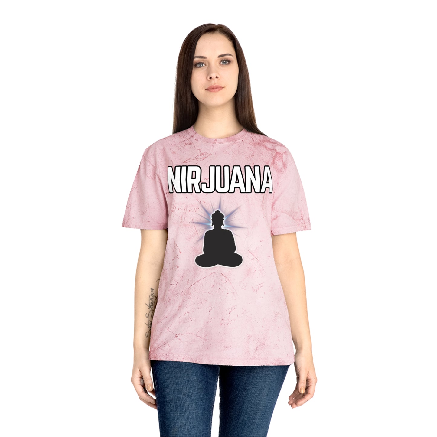 Nirjuana Color Blast Branded Tee
