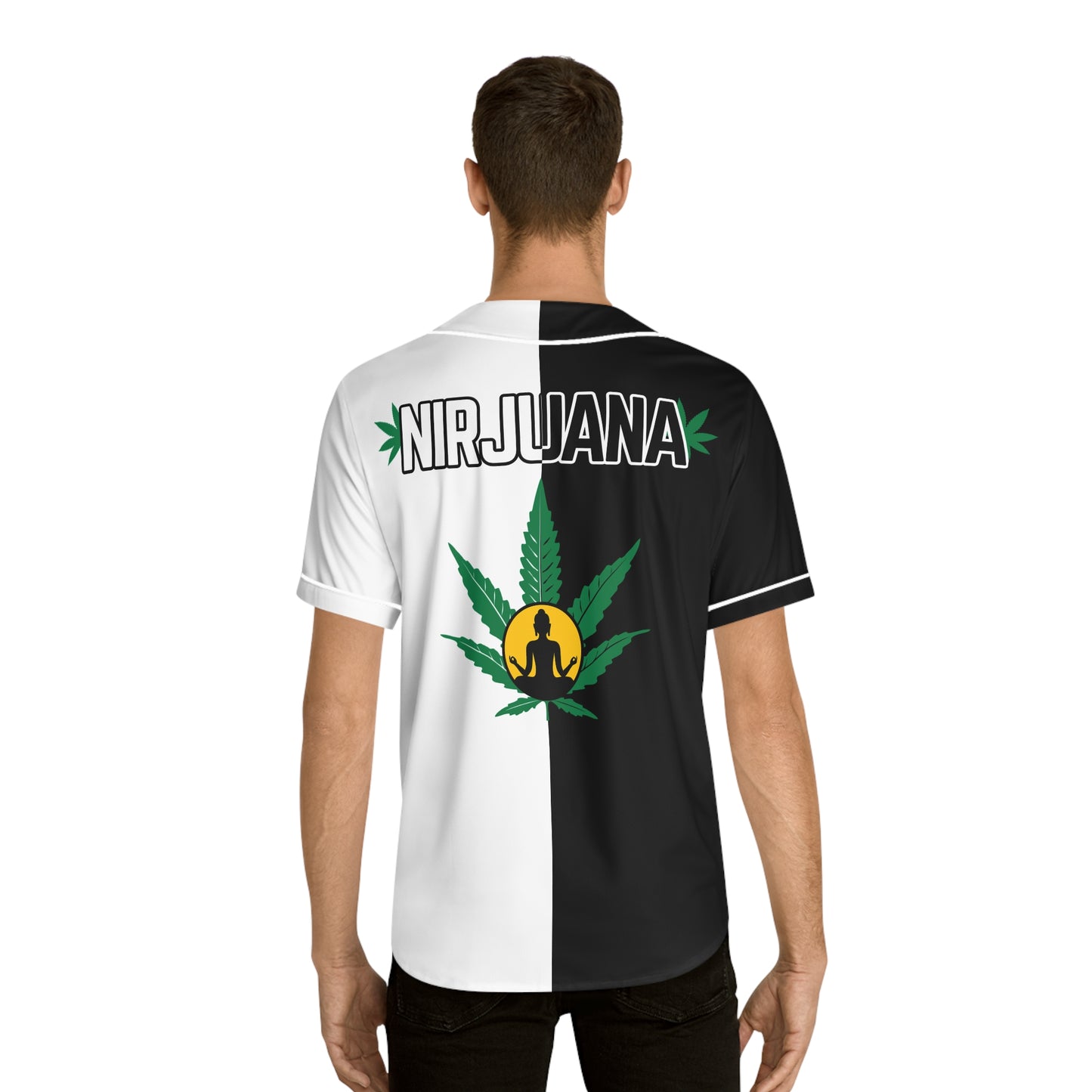 Nirjuana Split-Panel Baseball Jersey