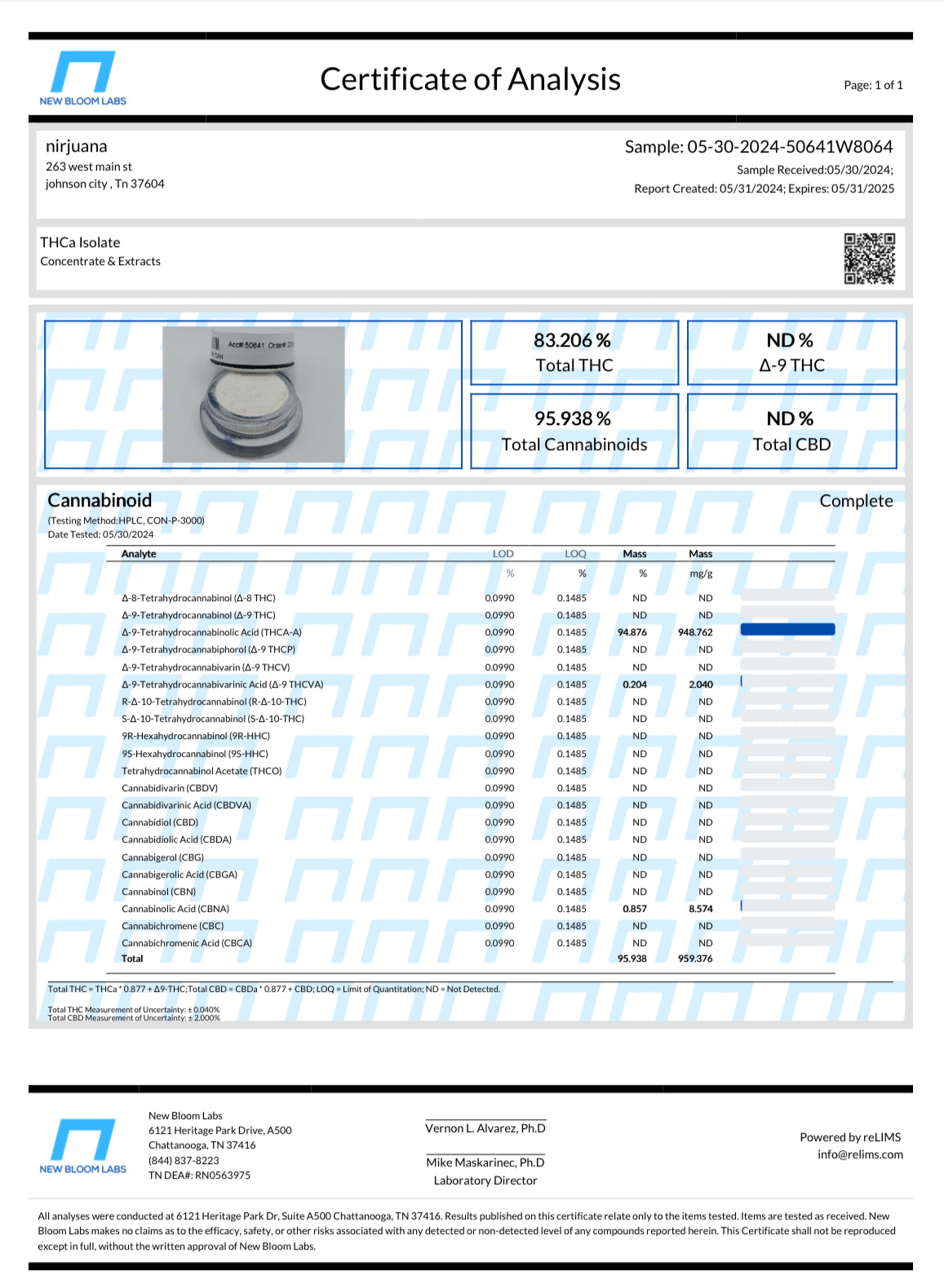 95.5% Diamonds w/ Terps