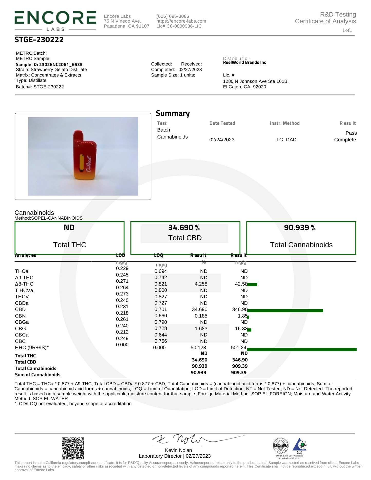 5g Cutleaf Live ROSIN HHC Disposable