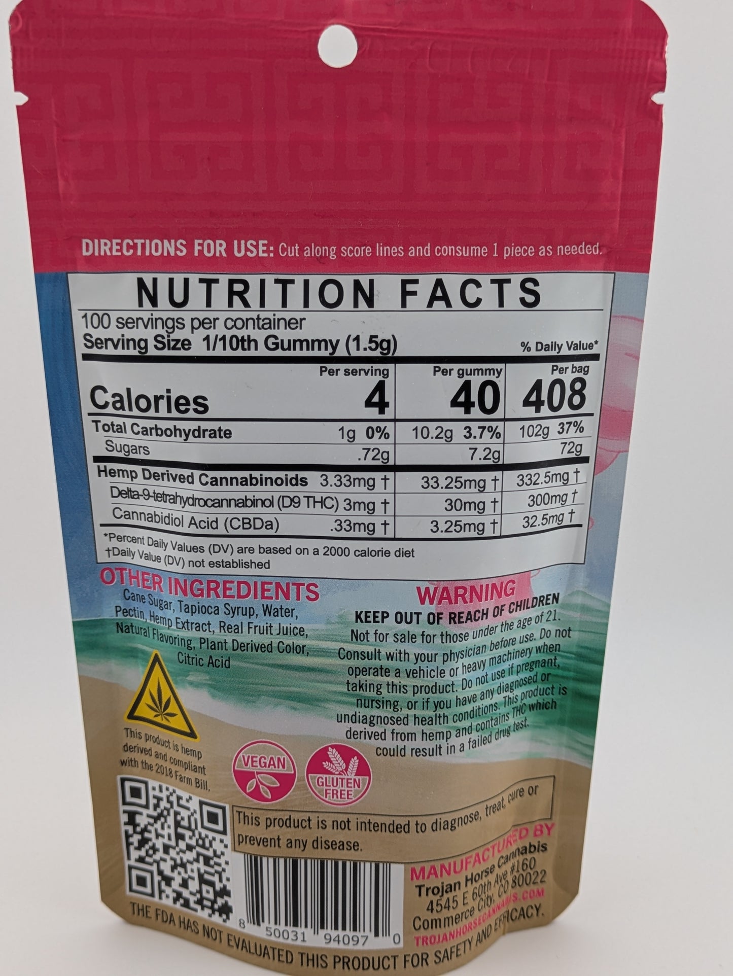 3000mg Live Resin Trojan Cannabis Gummies