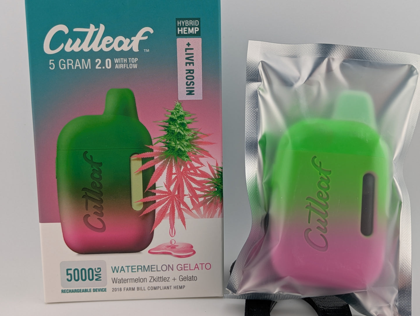 5g Cutleaf Live ROSIN HHC Disposable