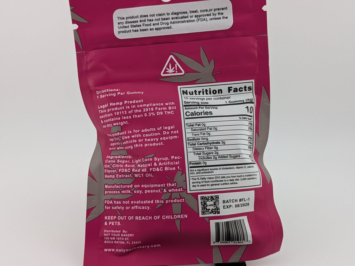 5mg x 10 NYB Jelly Gummies