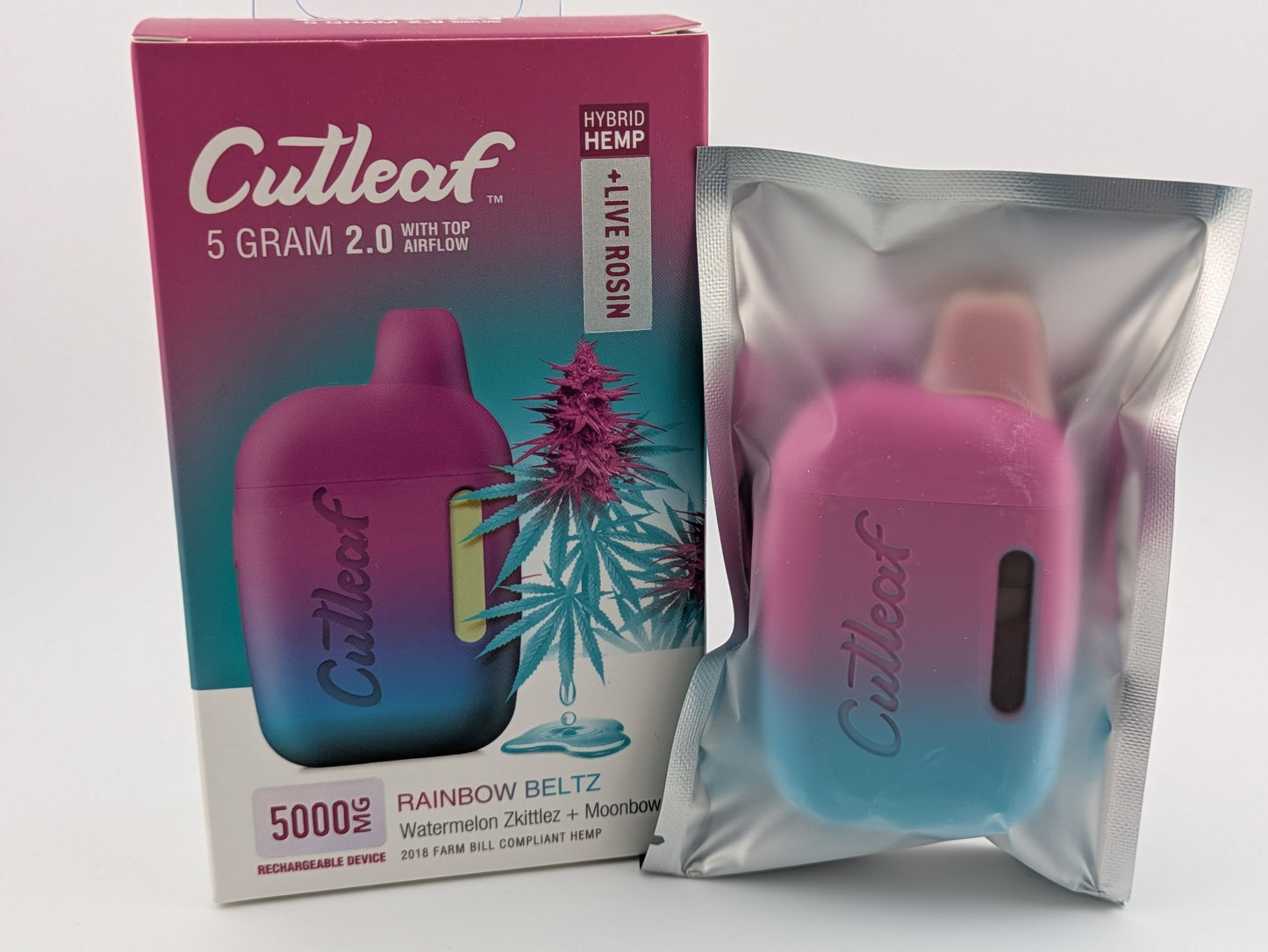 5g Cutleaf Live ROSIN HHC Disposable