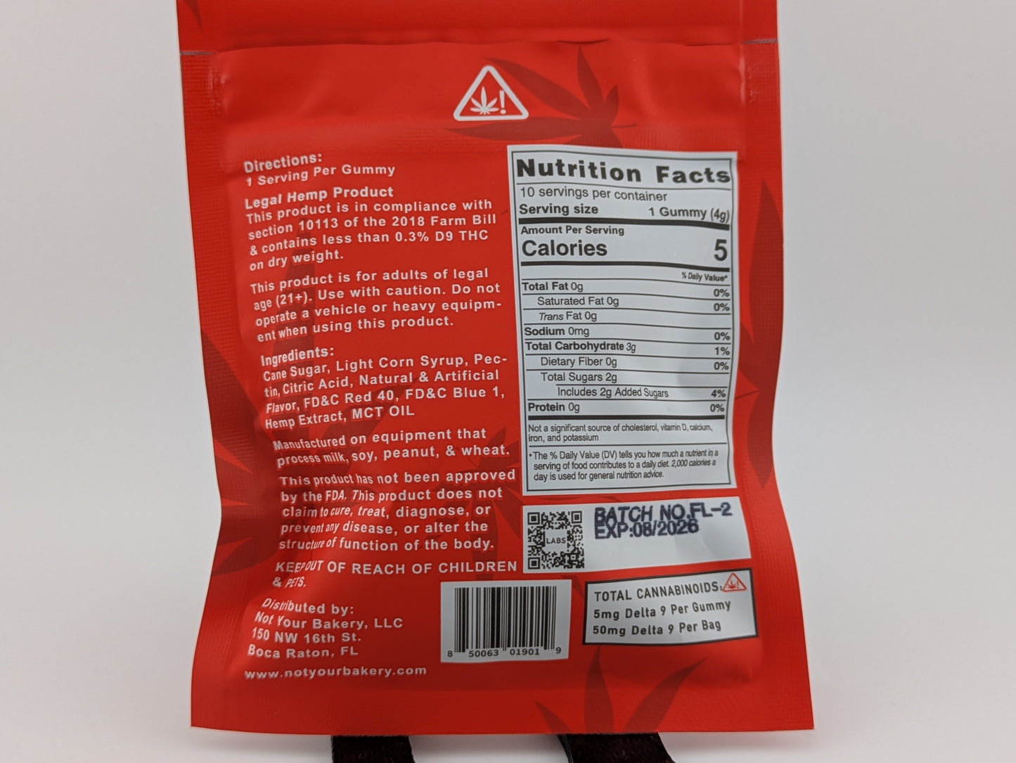 5mg x 10 NYB Jelly Gummies