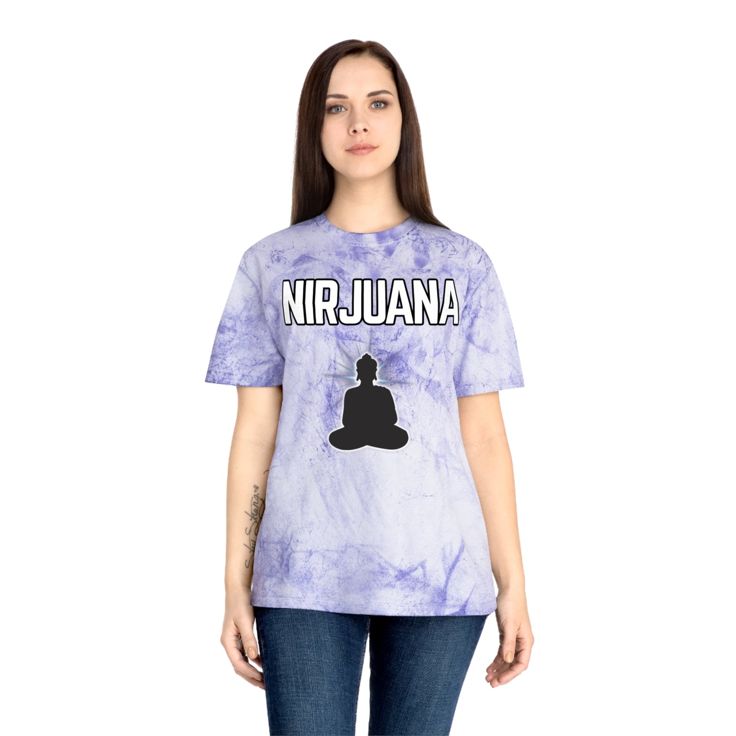 Nirjuana Color Blast Branded Tee