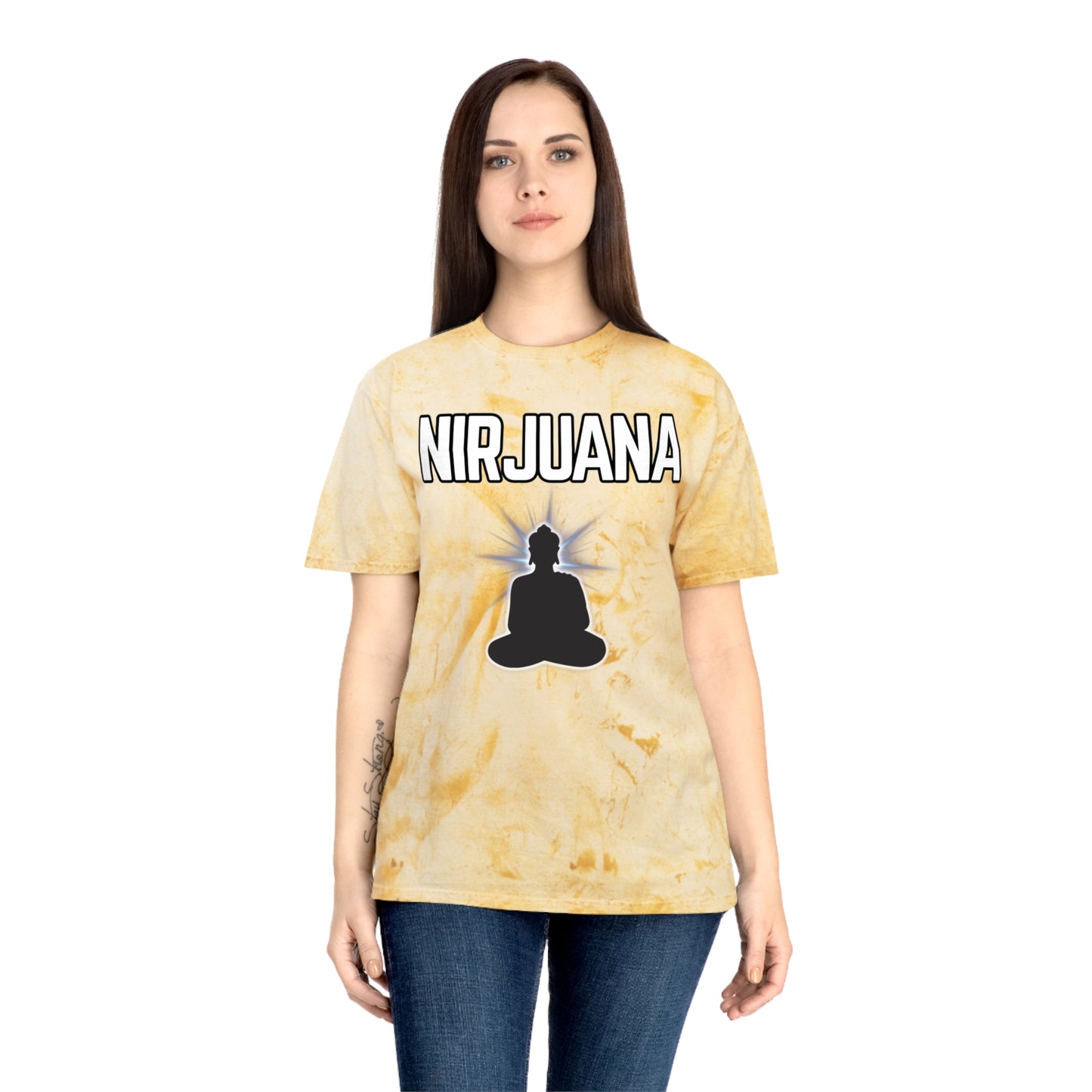 Nirjuana Color Blast Branded Tee