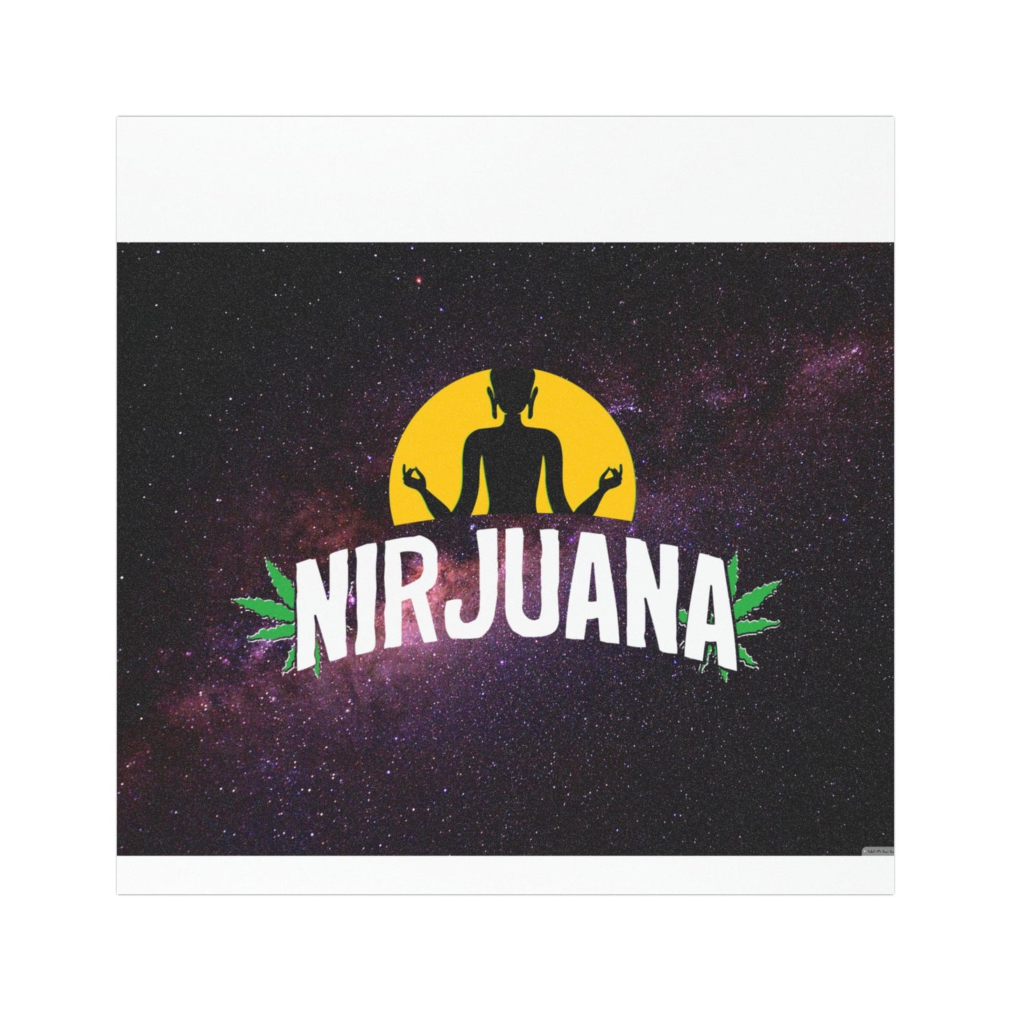 Nirjuana Space Car Magnet