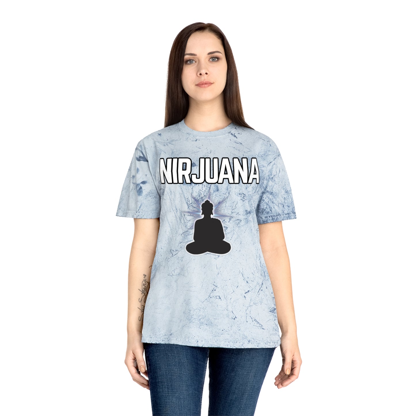 Nirjuana Color Blast Branded Tee