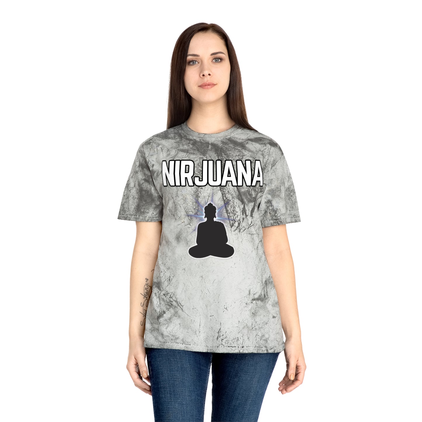 Nirjuana Color Blast Branded Tee
