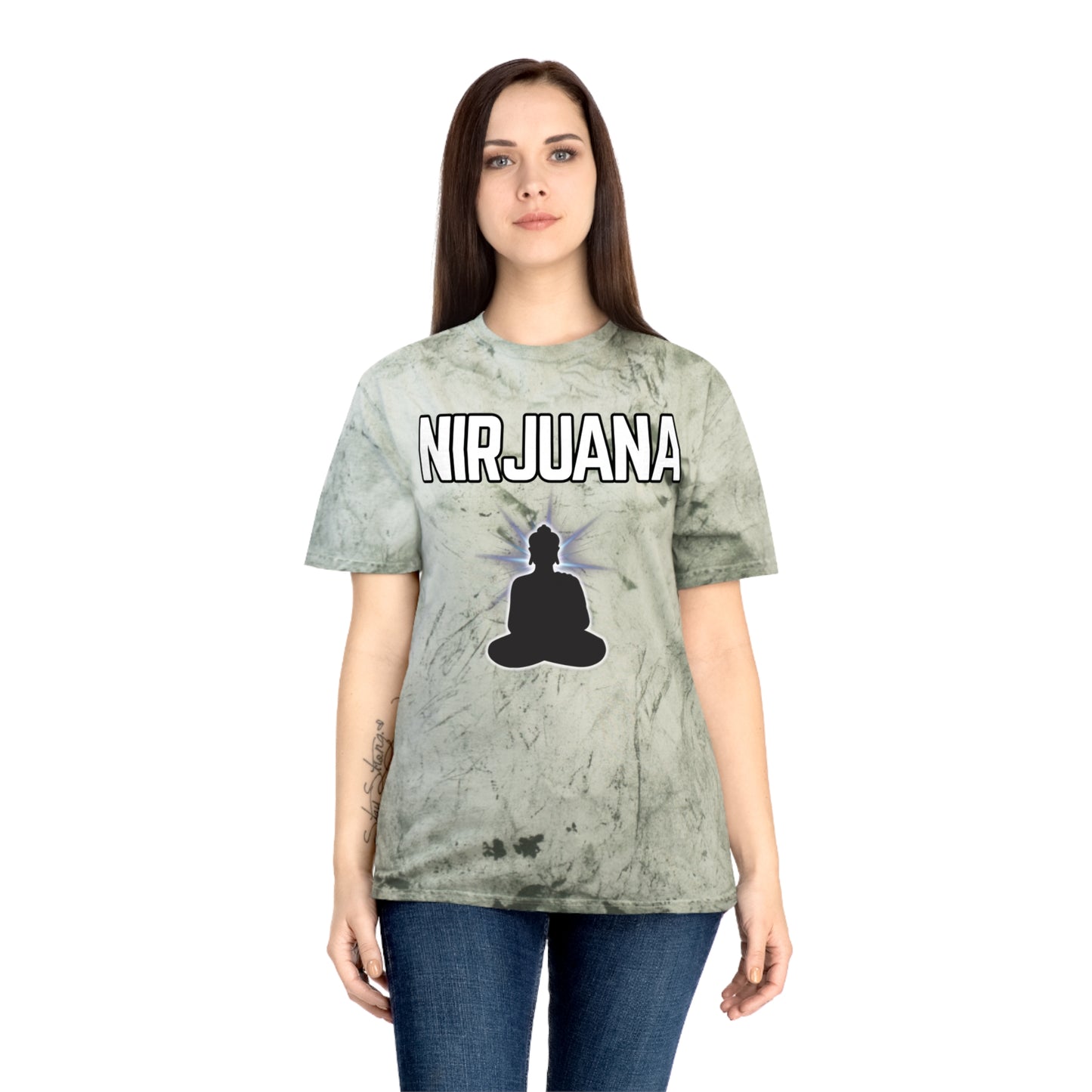 Nirjuana Color Blast Branded Tee