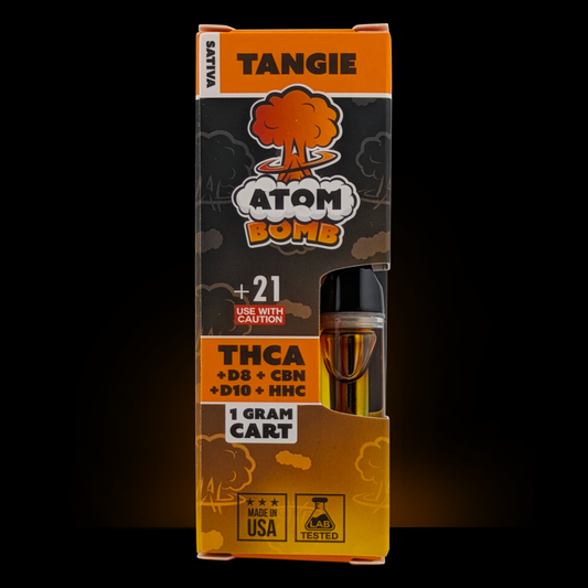 Atom Bomb 1ml Carts │ THCA+D10+HHC+D8+CBN
