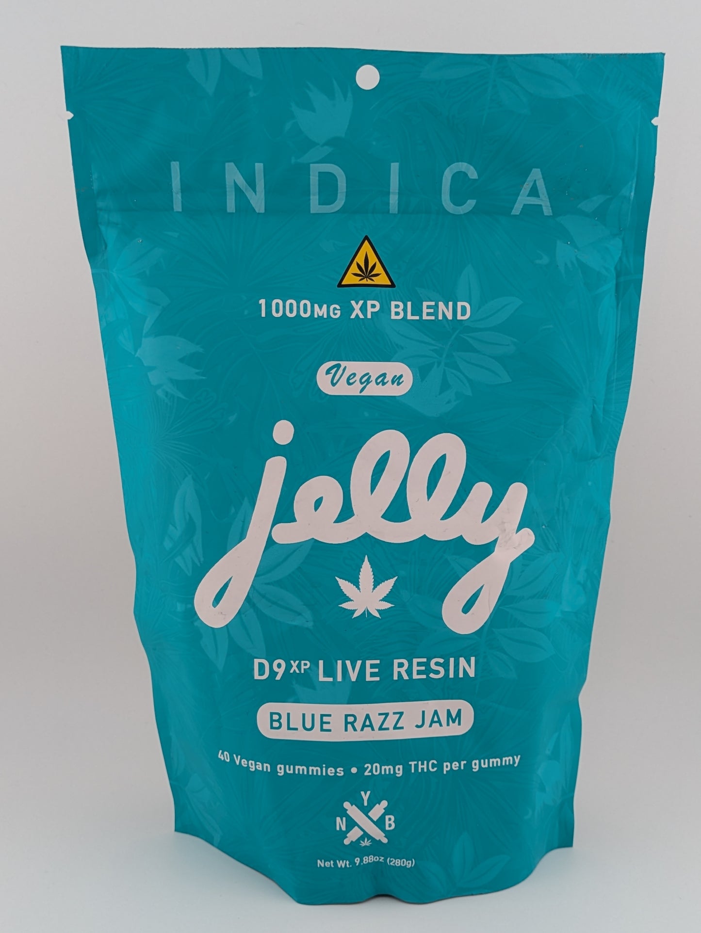 NYB Jelly D9 Gummies - 40ct 20mg 4:1 THC:CBD