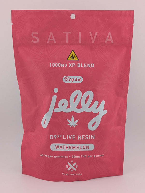 NYB Jelly D9 Gummies - 40ct 20mg 4:1 THC:CBD